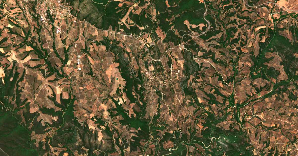 Satellitenkarte von Kellíon