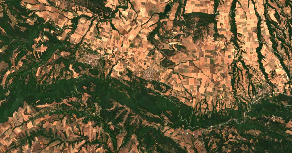 Satellitenkarte von Saná