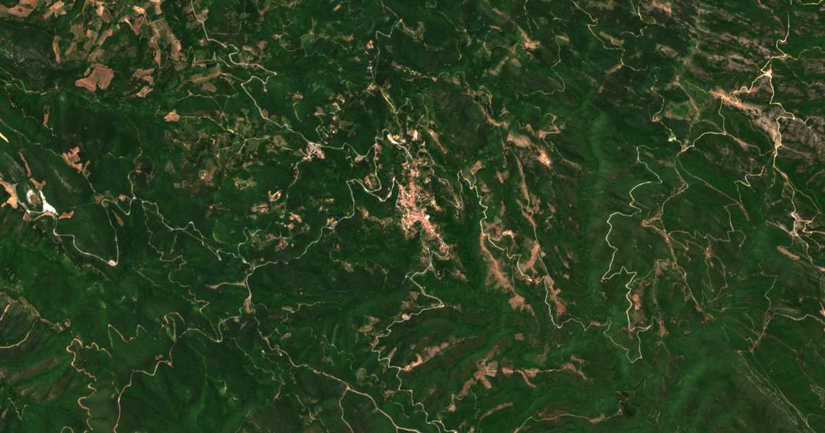 Satellitenkarte von Taxiárchis