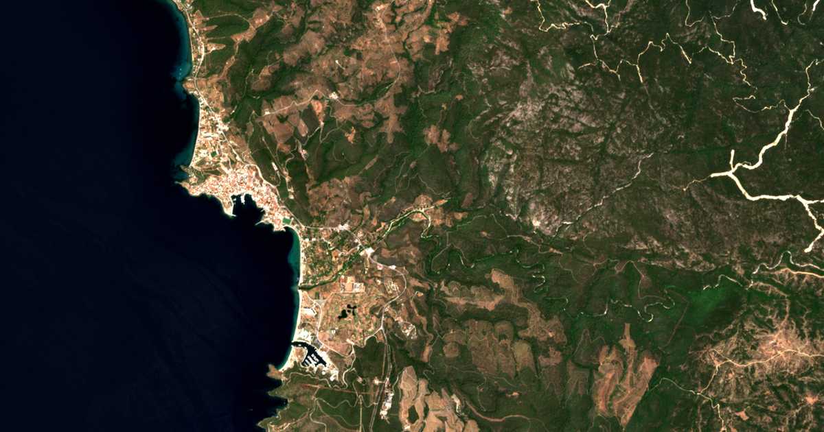 Satellitenkarte von Ímeri Eliá
