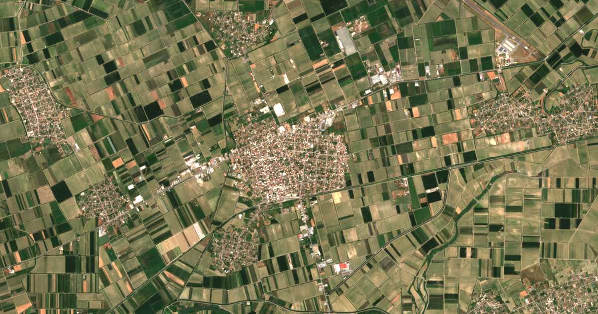 Satellitenkarte von Alexandria