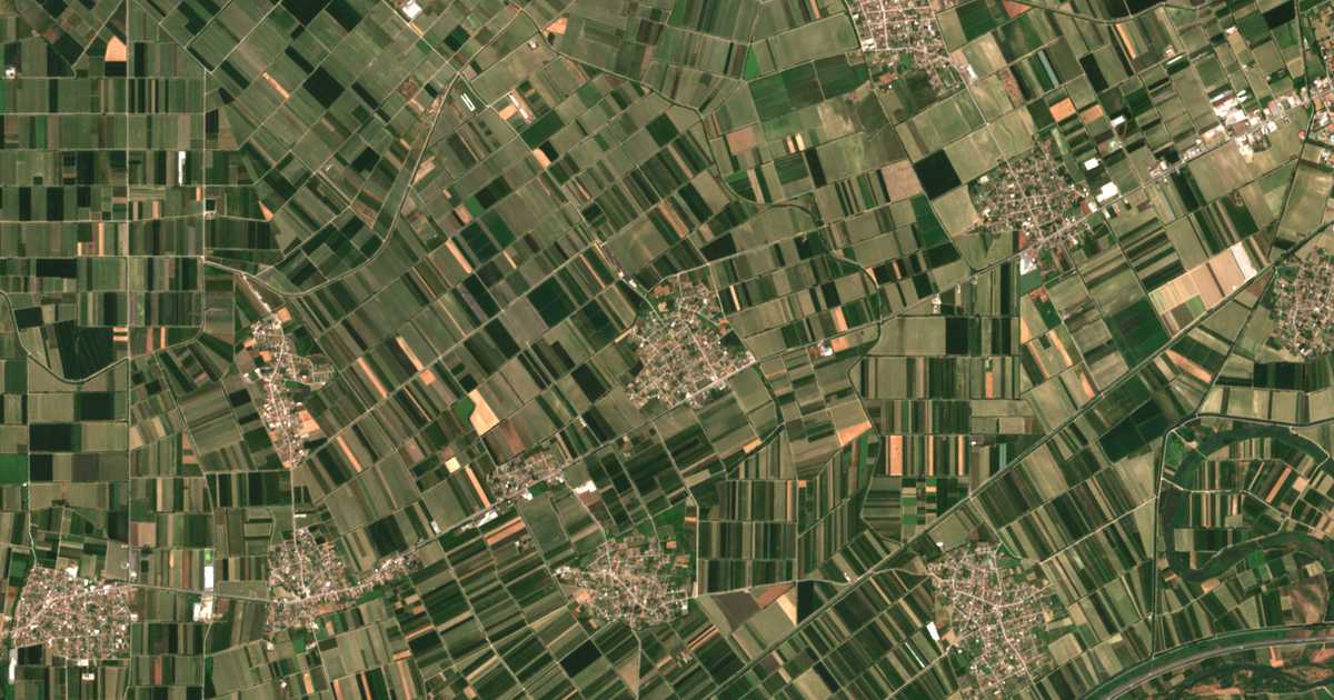 Satellitenkarte von Kampochórion