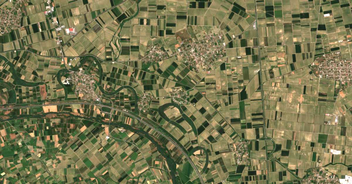 Satellitenkarte von Palaióchora