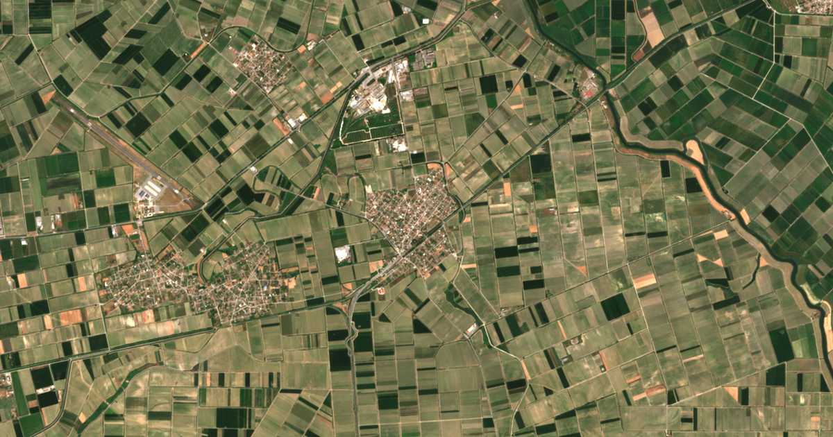Satellitenkarte von Platy