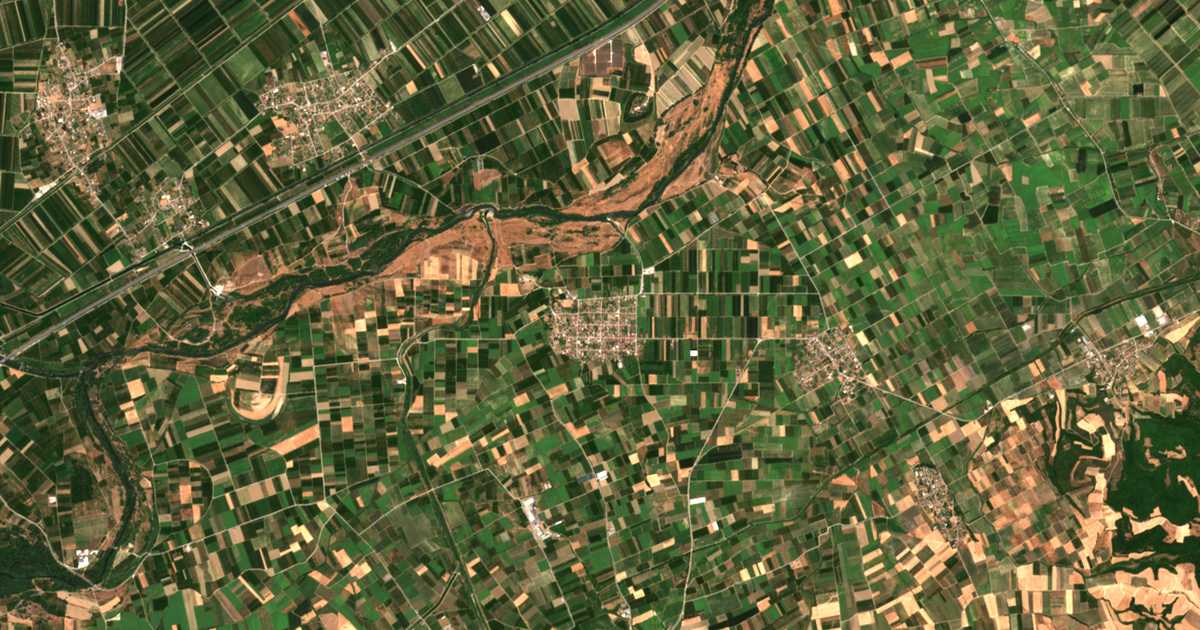 Satellitenkarte von Pródromos