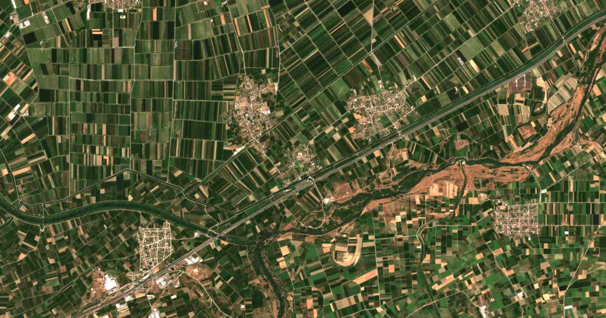 Satellitenkarte von Rapsomaníkion