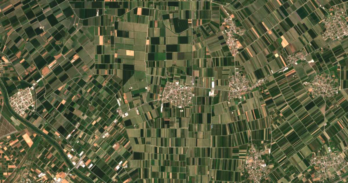Satellitenkarte von Stavrós