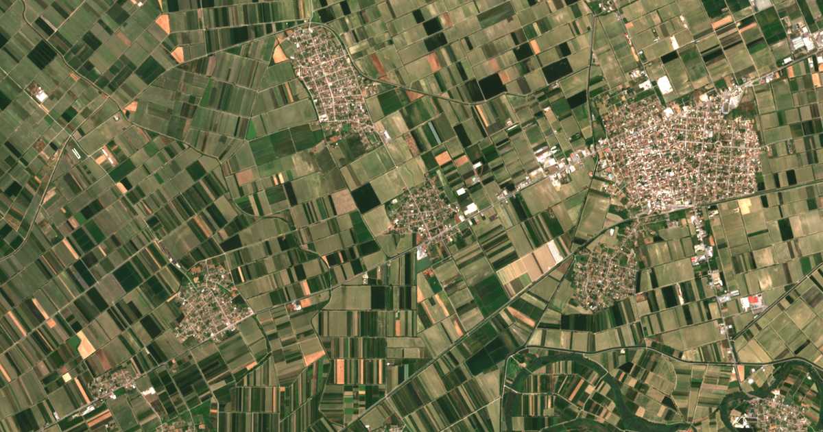 Satellitenkarte von Vrysákion