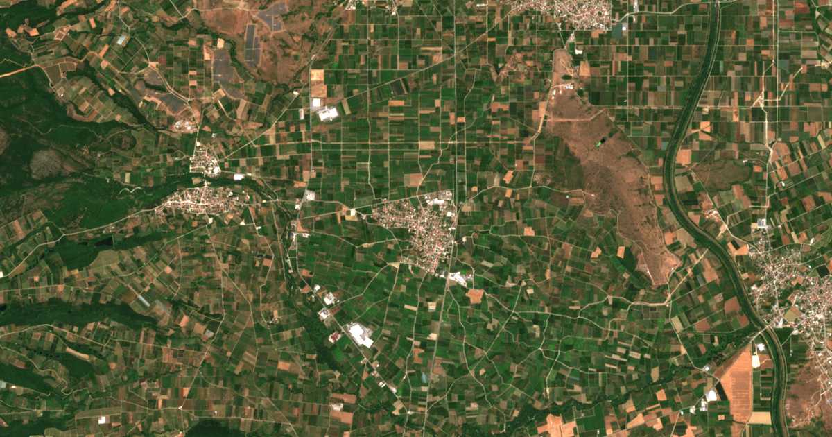 Satellitenkarte von Episkopí