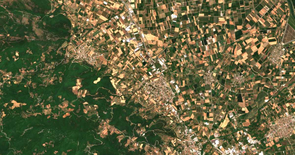 Satellitenkarte von Ágios Nikólaos