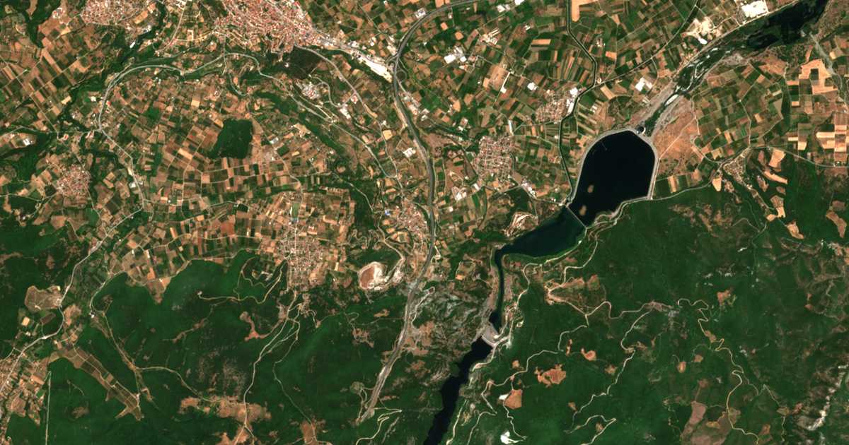 Satellitenkarte von Asómata