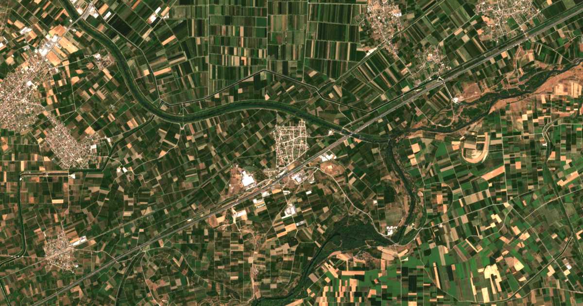 Satellitenkarte von Kouloúra