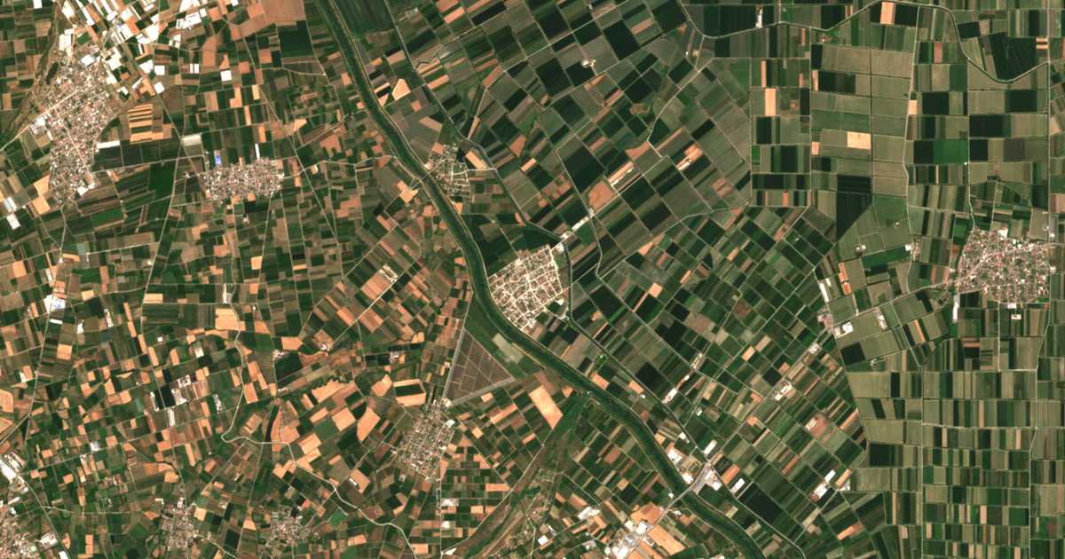 Satellitenkarte von Nea Nikomidia