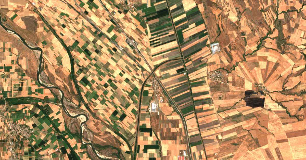Satellitenkarte von Limnótopos