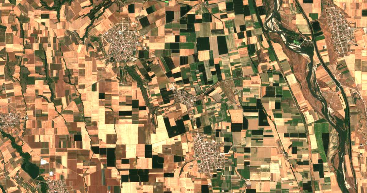 Satellitenkarte von Mesiá