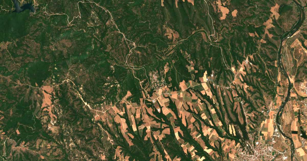 Satellitenkarte von Pigí