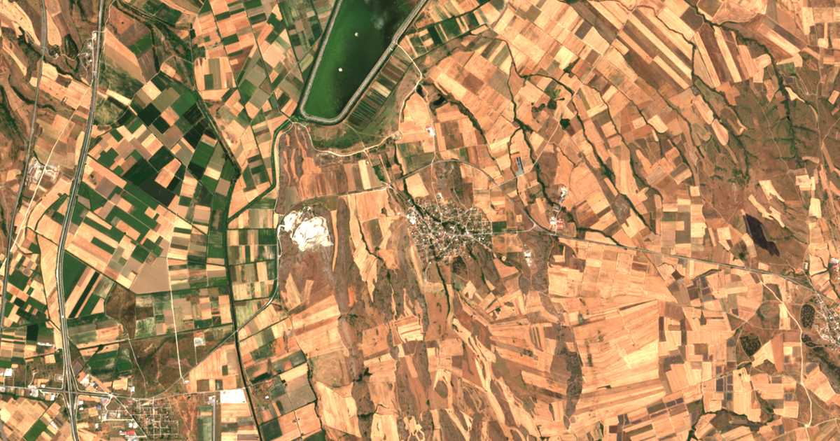 Satellitenkarte von Vafiochórion