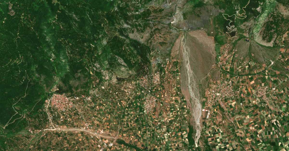 Satellitenkarte von Garéfeion