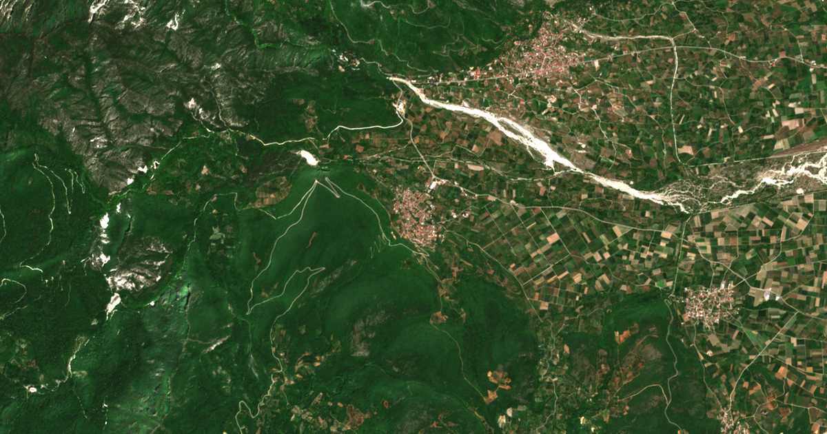 Satellitenkarte von Órma