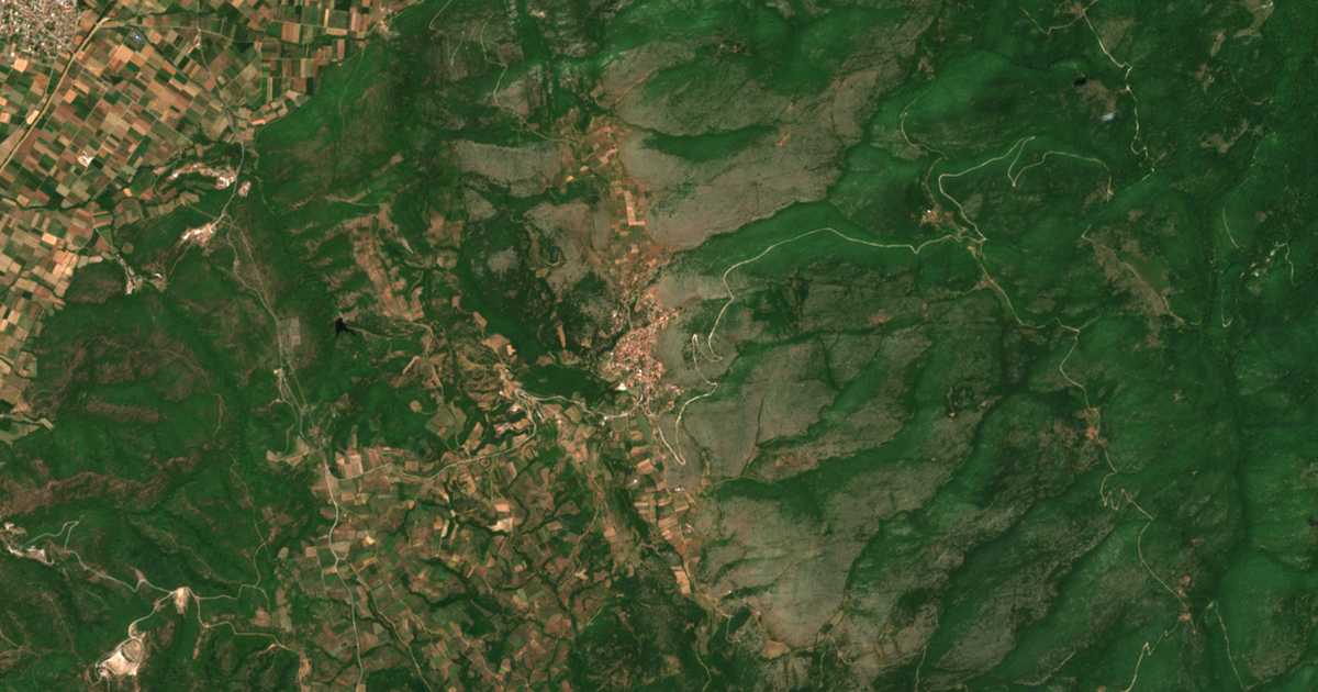 Satellitenkarte von Theodorákeion