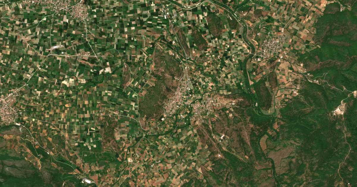 Satellitenkarte von Xifianí