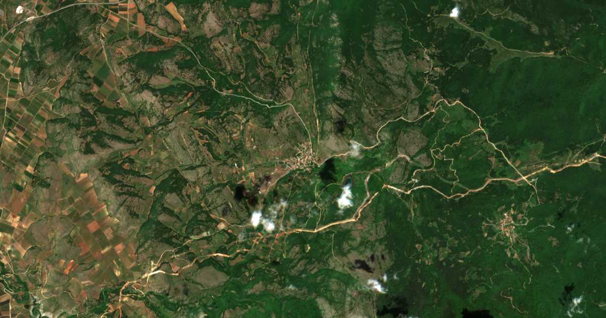 Satellitenkarte von Káto Grammatikón