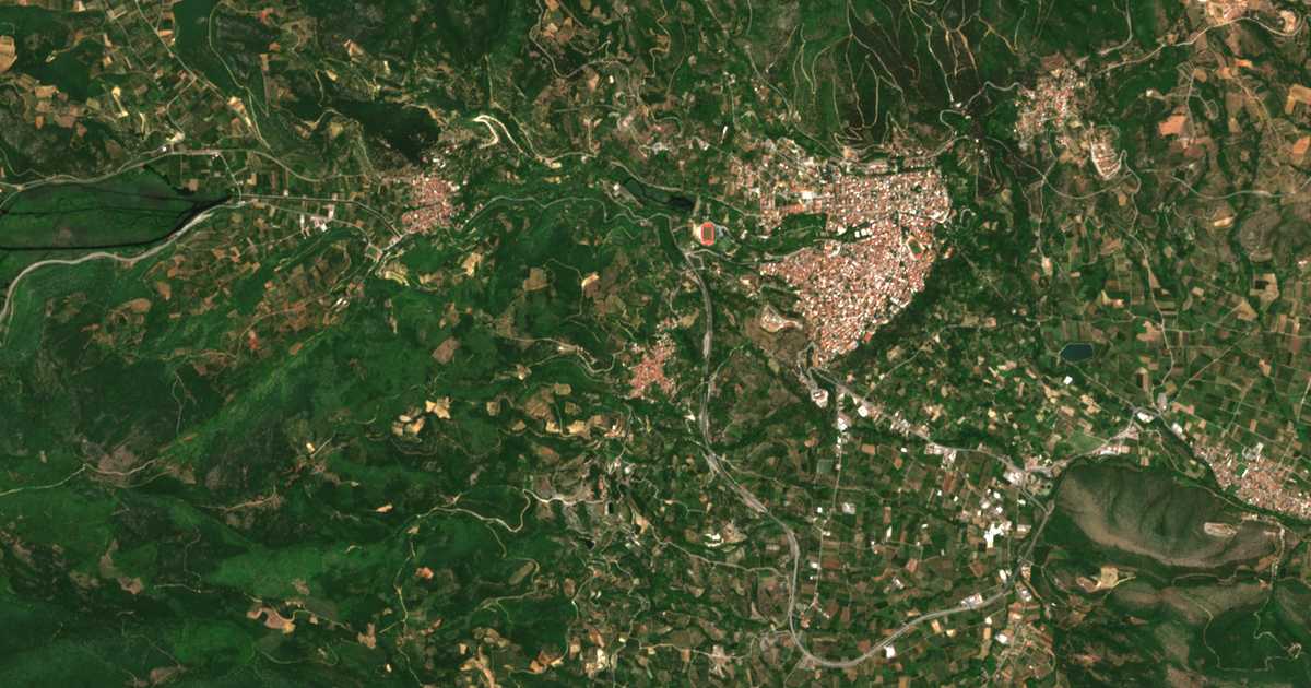 Satellitenkarte von Mesimérion