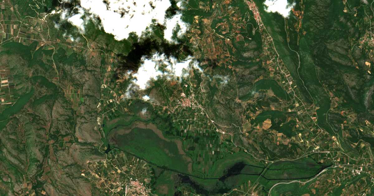 Satellitenkarte von Nisíon