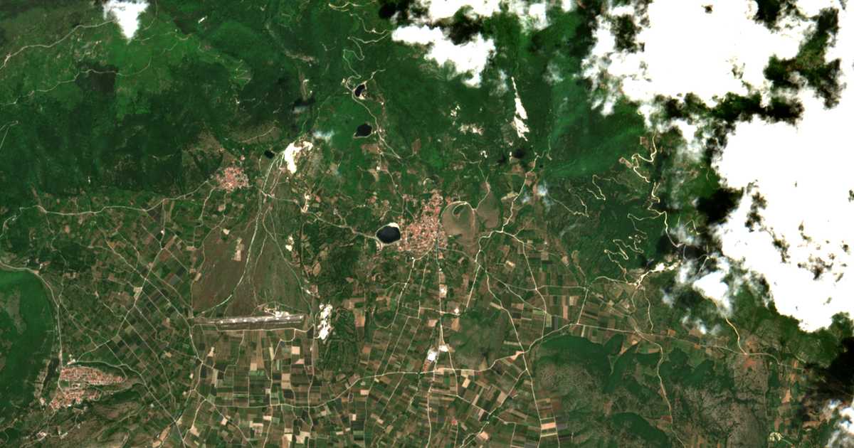 Satellitenkarte von Panagítsa