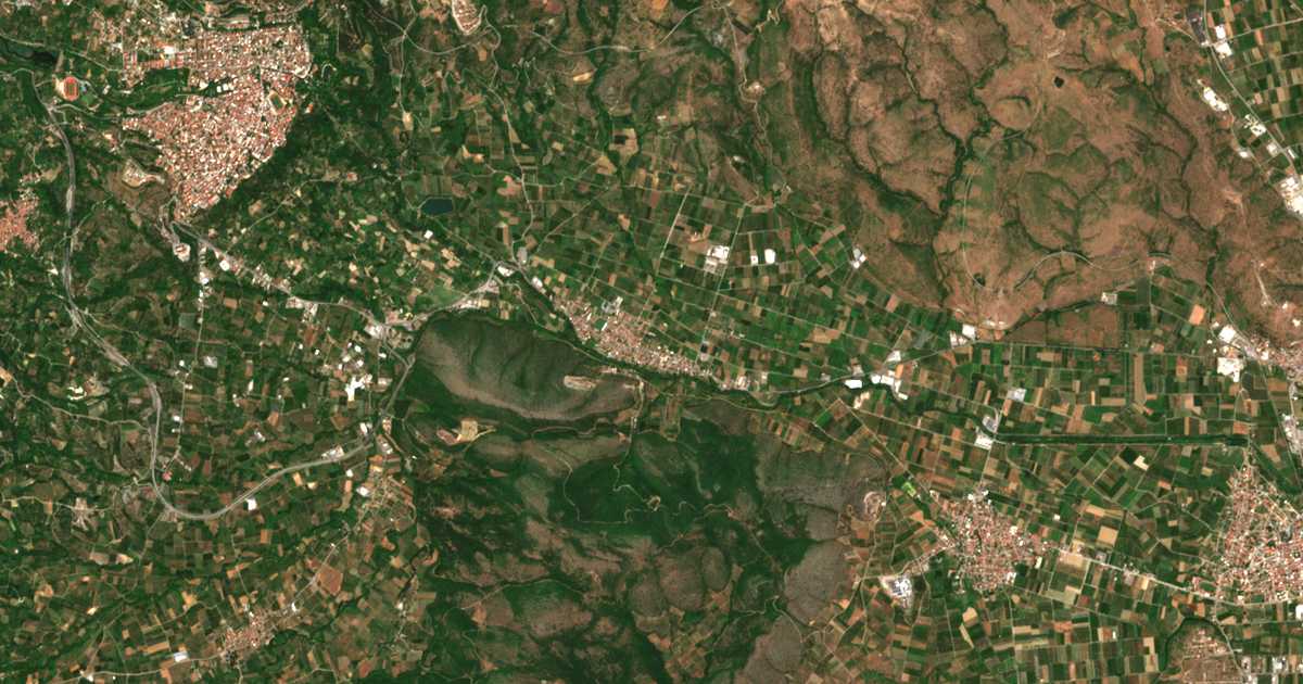 Satellitenkarte von Rizari