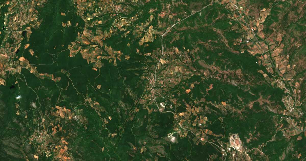 Satellitenkarte von Sotíra