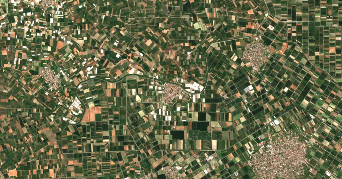 Satellitenkarte von Esóvalta