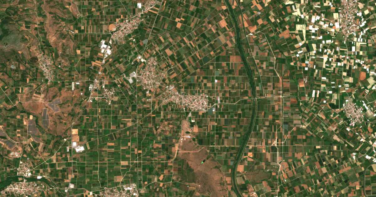 Satellitenkarte von Arseni