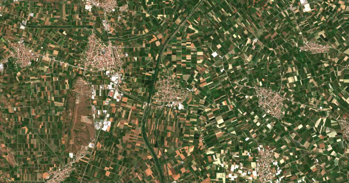 Satellitenkarte von Lipochório