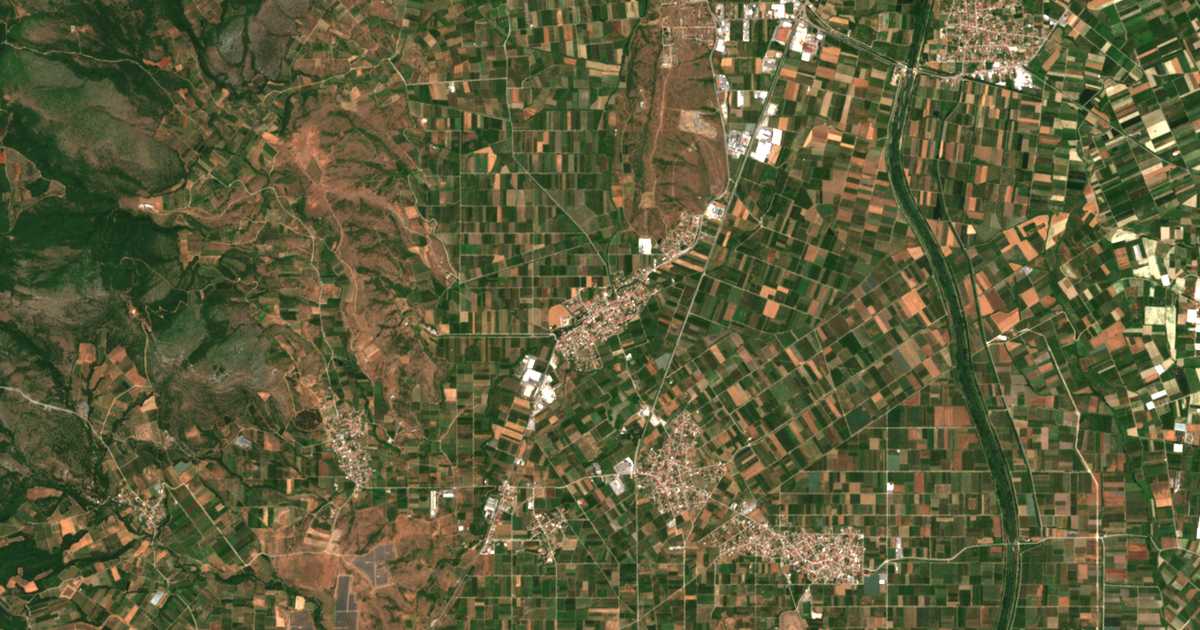 Satellitenkarte von Rizón