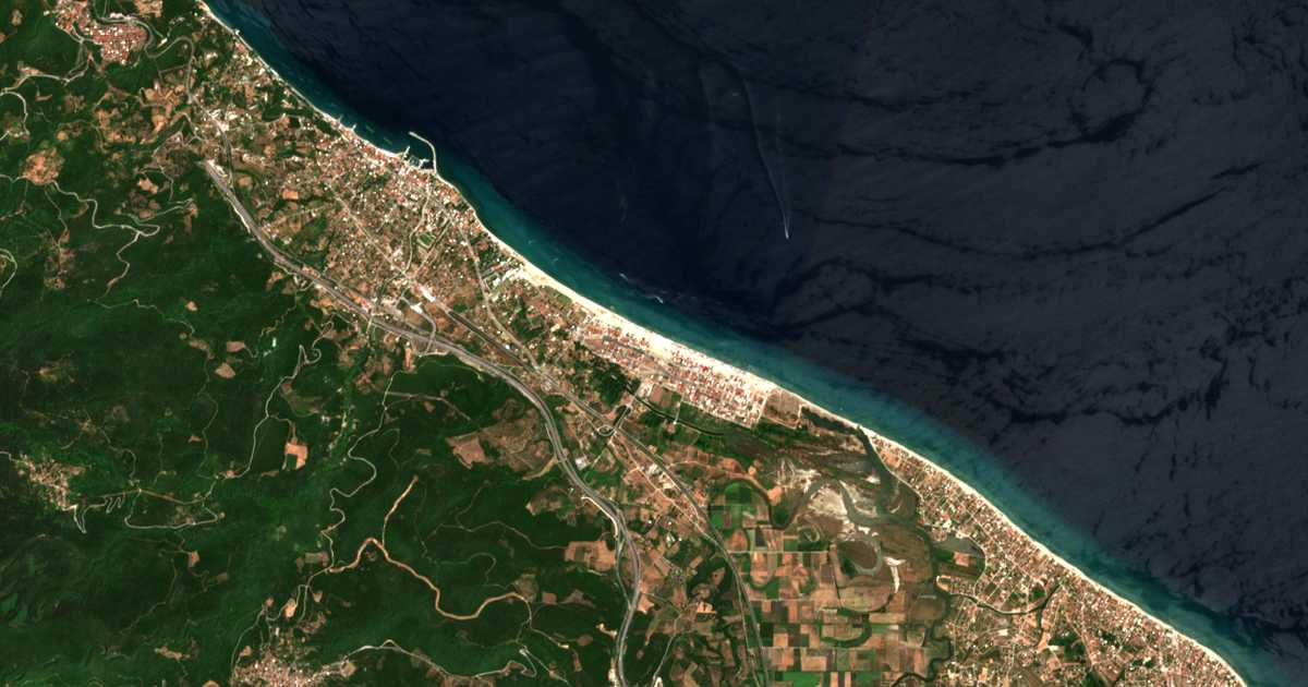 Satellitenkarte von Pori