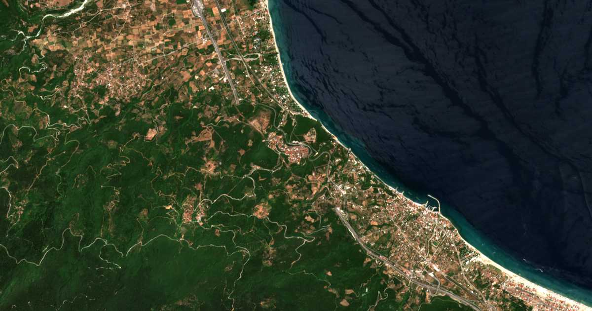 Satellitenkarte von Neos Panteleimonas
