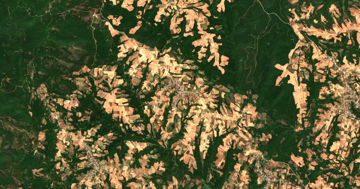 Satellitenkarte von Élafos