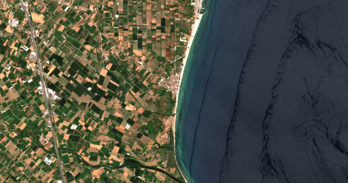 Satellitenkarte von Olympiakí Aktí