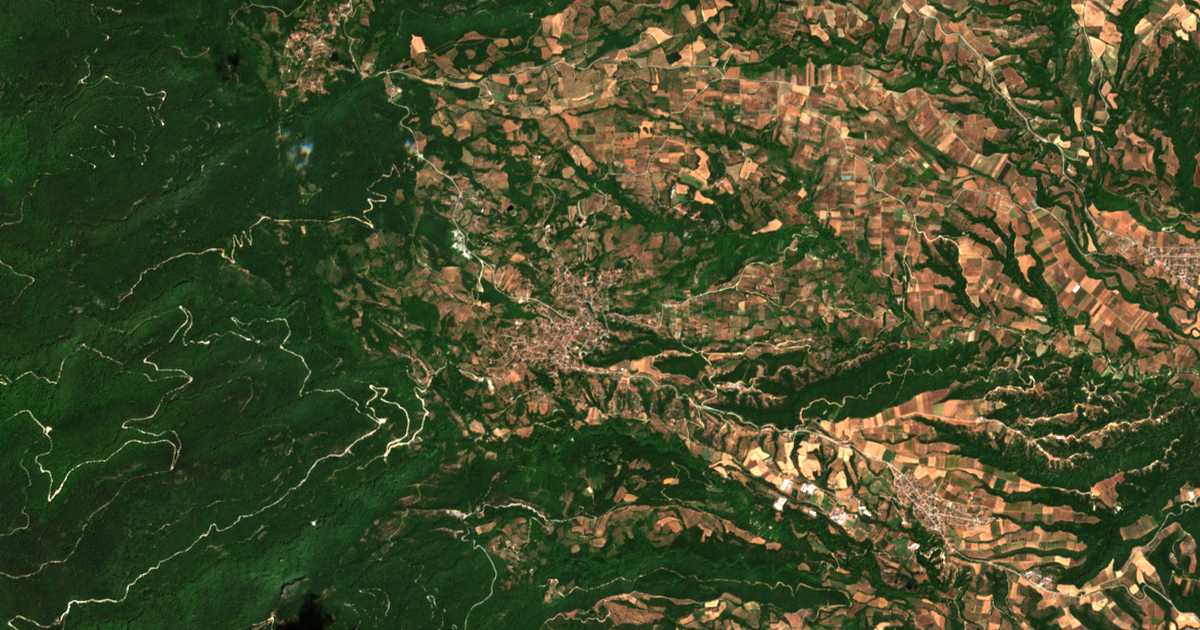 Satellitenkarte von Ritíni