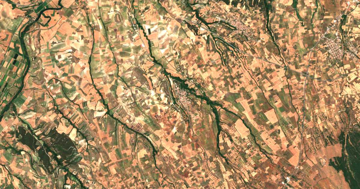 Satellitenkarte von Angísta