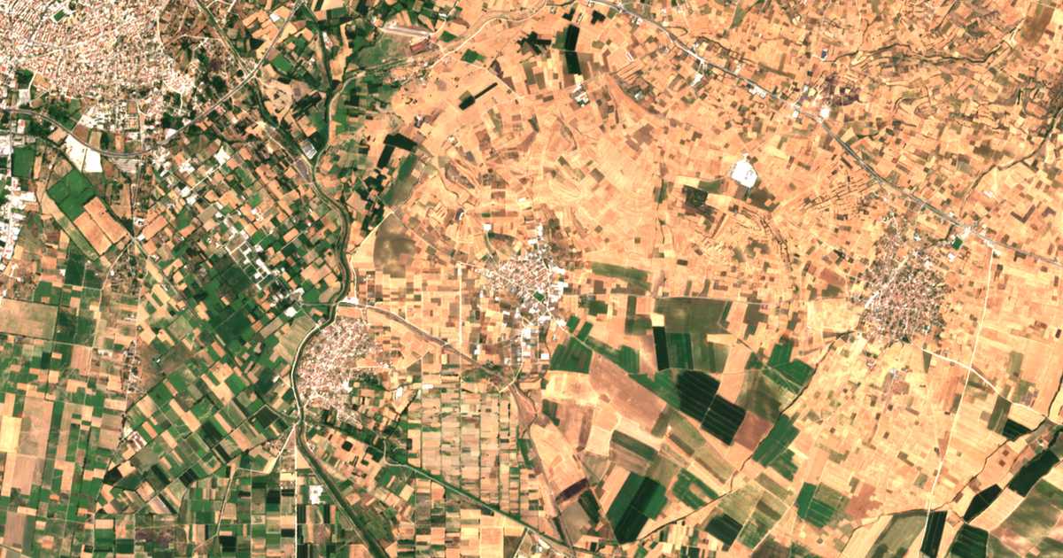 Satellitenkarte von Monóvrysi