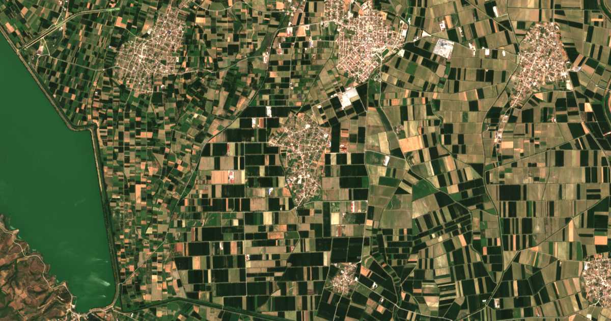 Satellitenkarte von Dasochórion