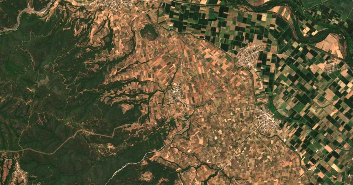 Satellitenkarte von Kalókastron