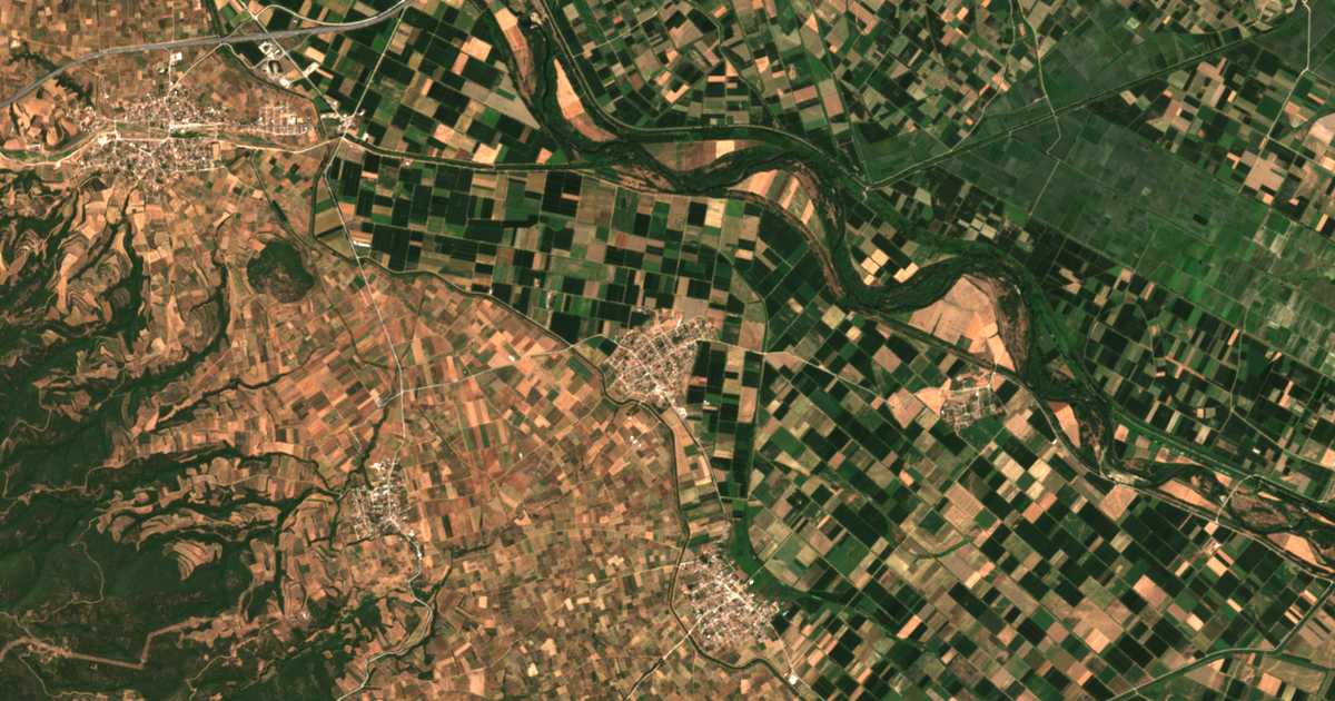 Satellitenkarte von Livadochórion