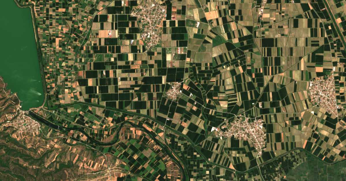 Satellitenkarte von Psomotópion