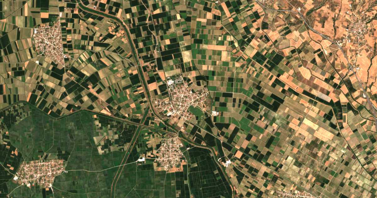 Satellitenkarte von Skotoússa
