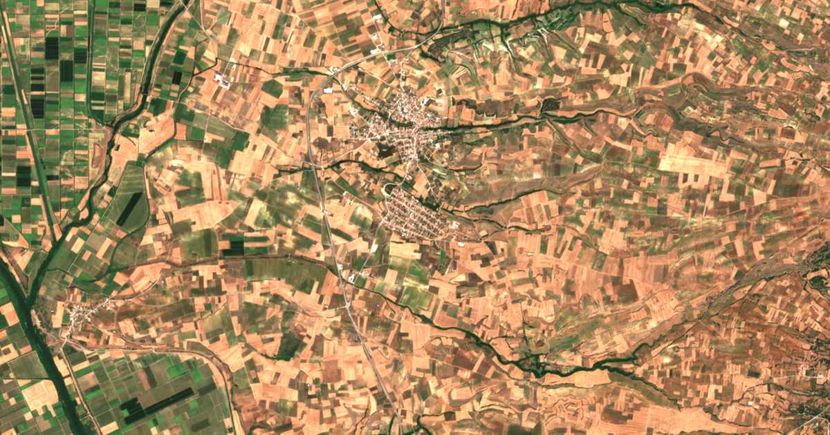 Satellitenkarte von Mavrólofos