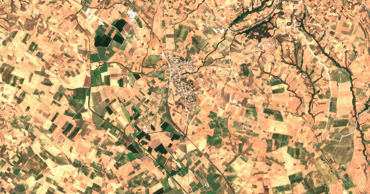Satellitenkarte von Néa Pétra