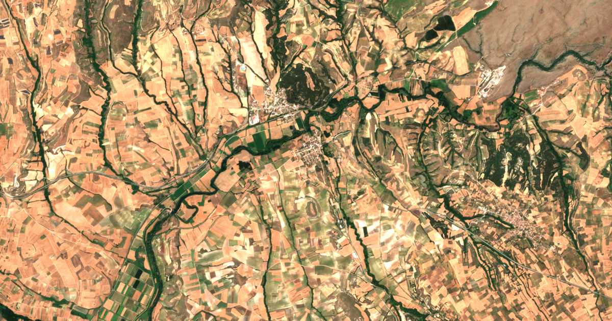 Satellitenkarte von Stathmós Angístis